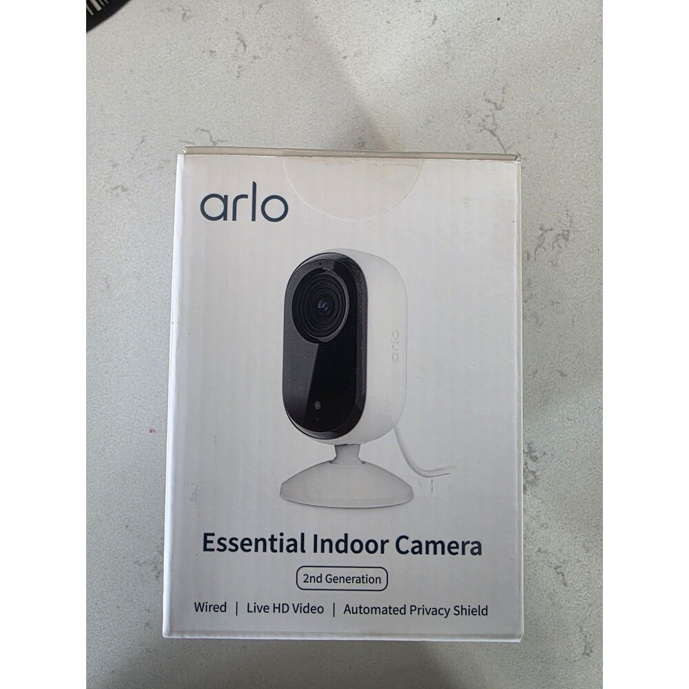 Arlo VMC2060 Essential Indoor Camera HD (2nd Generation) - Wired 1080p Security